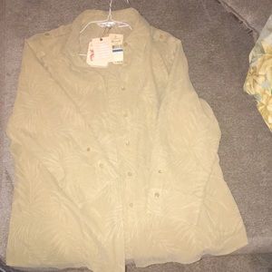Tommy Bahama Nubian Leaves Jaquard Shirt